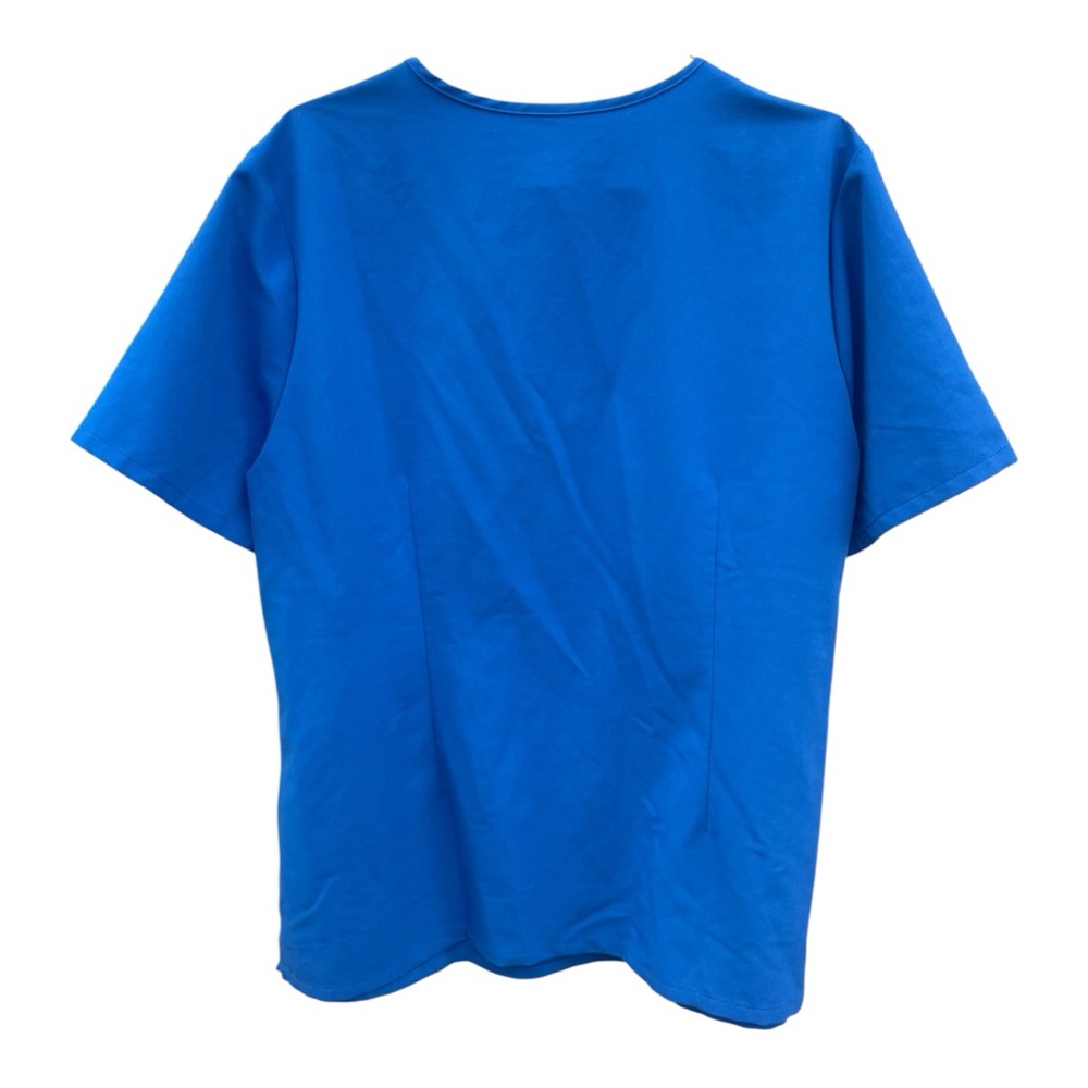 FIGS Catarina Royal Blue One Pocket Scrub Top - Picture 3 of 8